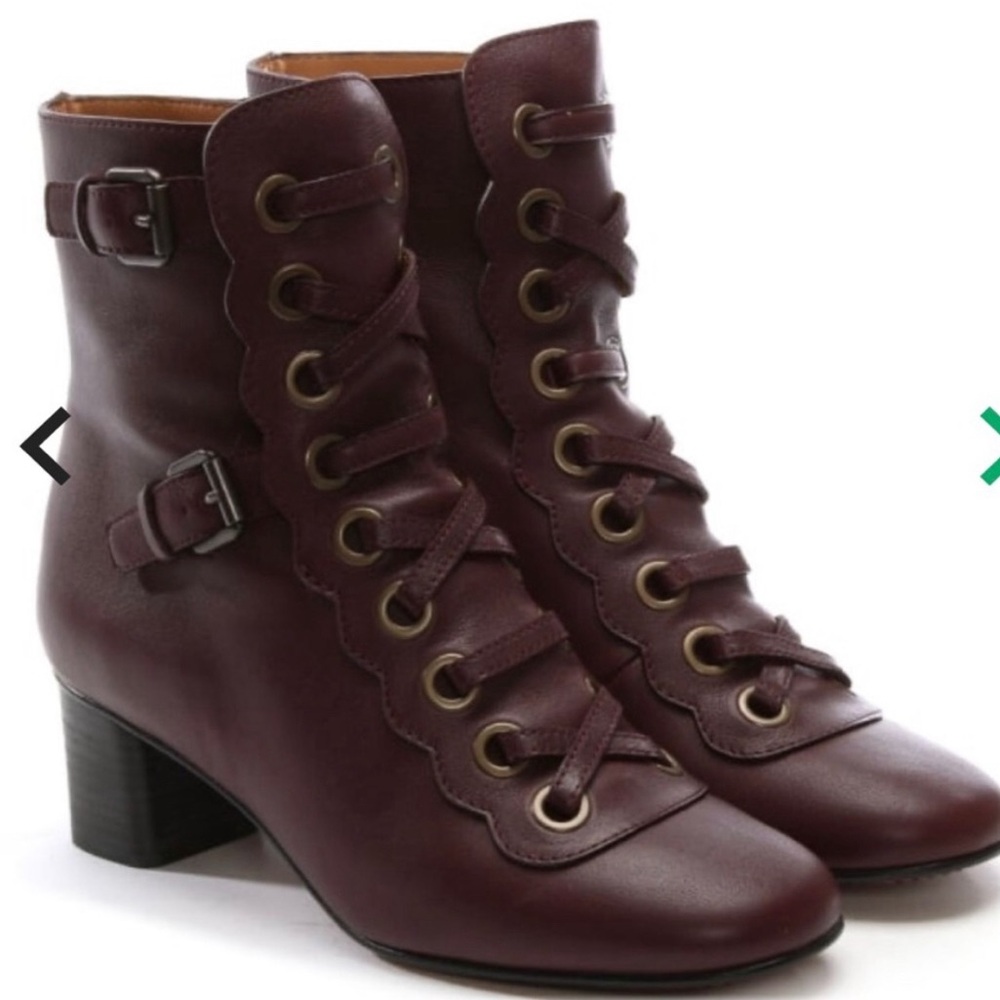 Chloe Orson Lace Up boots
